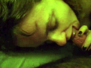 horny ginger milf can't resist sucking big cocks.
