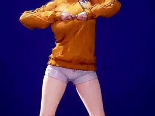 Ai art tiktok dance compilation featuring frieren, toga, and eva in 3d hentai style