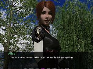 redhead and blonde in knight's tale part 2