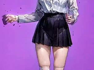 Ai art tiktok dance compilation featuring frieren, toga, and eva in 3d hentai style