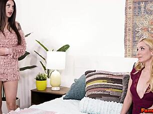 when yur horny stepmom wants ta spend a night with u, things get wild