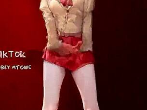 Ai art tiktok dance compilation featuring frieren, toga, and eva in 3d hentai style