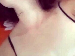 Alice Plays with Toy, Teasing Her Vagina in Provocative Masturbation