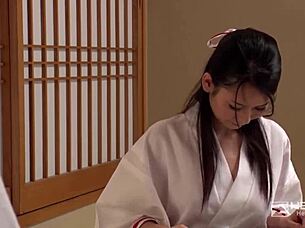 creampie fun with cute asian witch ako