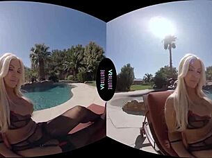 Vrallure mistress mommy commands with vibrator in lingerie