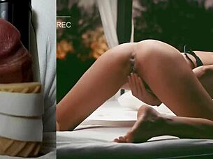 gooning session with handy, clothes ripped off 😏 part 1