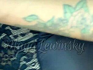 Ebony Pornstar Teases Sexy Boobs In Lingerie Solo