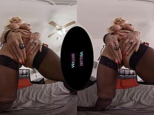 Vrallure mistress mommy commands with vibrator in lingerie