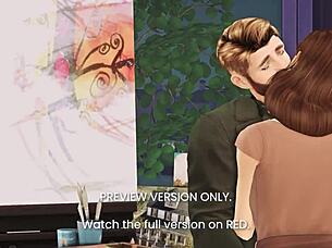 Peggy and Steve's naughty 3D preview.