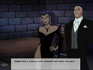 i play basketball with raven in dc comics