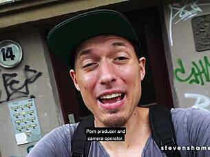 Deutsche Pornstar Miablow Fucks Dick Berlin.