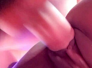 Amateur in sheer outfit takes monster cock in ass