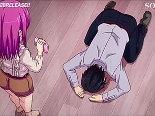 Hentai anime demo featuring big tits