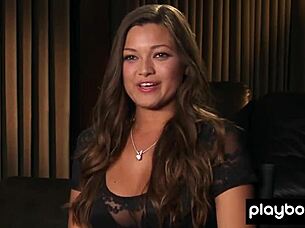 Ever seen Playboy model Chelsie Aryn strip naked in the desert? It's wild outdoor fun!