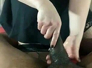 tysonsbigblackcock - sxydani w big tits strokes gives wet handjob on huge black cock 46 vid-20240123-wa0024 - jan 24 2024