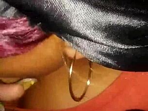 Ebony Babe Takes Big Black Cock Deep In Her Throat Again