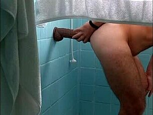 I anal gape with extreme big buttplug, squirting and creampieing, oh it's so intense and messy