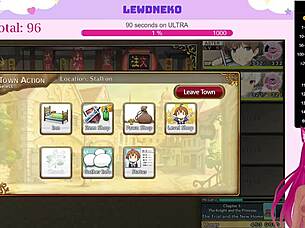 Vtuber lewdneko plays evenicle part 2