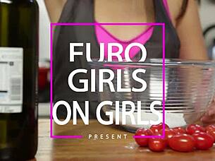 hot lesbian couple ava dalush and jess west share intimate moments