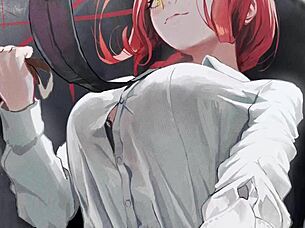 Makima Trains Slave With Feet!