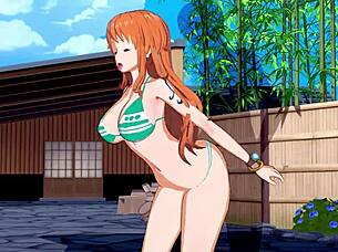 Nami enjoys sex in online videos.