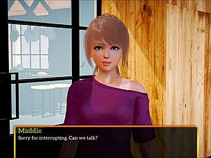 I explore my new family in this cartoon game adventure.