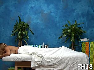erotic massage with oiled teen 18+ blowjob and hardcore action