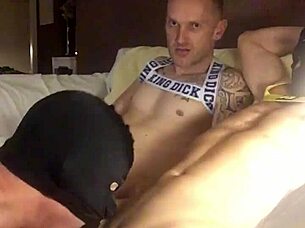 two gay men sucked by slut