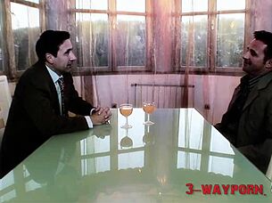 Intense Emotions In 3-Way With Latex Sluts Dominating Guys