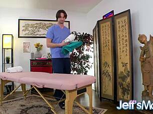 Does This Colossal BBW Crystal Blue Reward The Masseur With Her Big Tits And Blowjob?