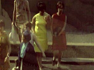 vintage swinging london scenes from retro british era