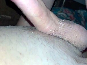 Blowing bubbles while getting a good throat massage