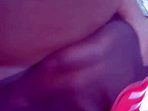 Ebony Mature Woman Masturbates In Sexy Lingerie