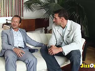 Jizzorama - dp and hard anal for blonde maid