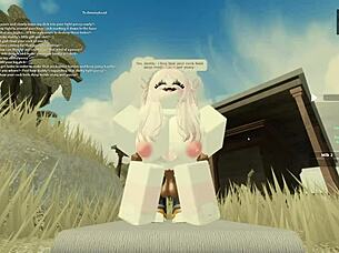 I Am Riding And Getting Blowjob In Roblox Porn, Deepthroat And Assfucking With Big Tits