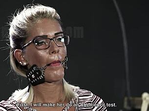 Is Blue Eyed Brunette Ready For Humiliation?