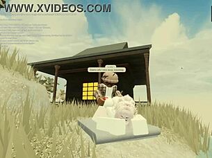 I Am Riding And Getting Blowjob In Roblox Porn, Deepthroat And Assfucking With Big Tits