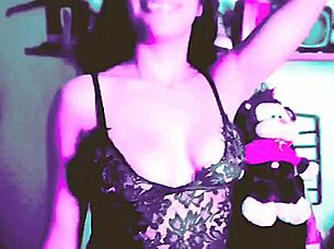 i love braely yuns' huge tits while she masturbates to orgasm