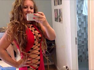 oh man, slut wife teases plumber while husband watches 😏