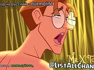 i watched this mailo tarzan gay sex animation and it was so hot and detailed with intense scenes