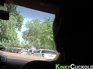 Threeway Cuckolding Babe Gets Mouth Jizzed On Monster Cock!