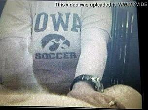 bbw wife gives intense blowjob