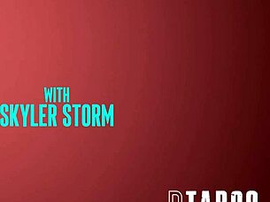 Intense UP CLOSE POV with SKYLER STORM and TOMMY PISTOL