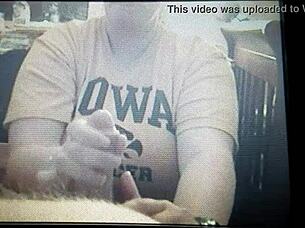 bbw wife gives intense blowjob