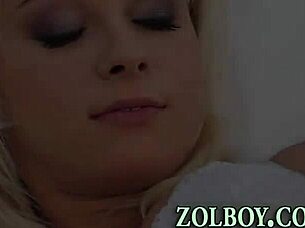 Lingerie Babe Gets Facialized In Kinky Masturbation Scene