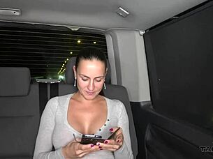 Wild foursome in a driving van with Mea Melone and Wendy Moon