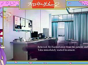 Slow Damage Part 6: Muscular Twink In Hentai Action