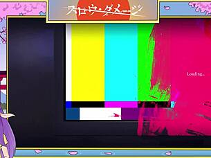 Slow Damage Part 6: Muscular Twink In Hentai Action