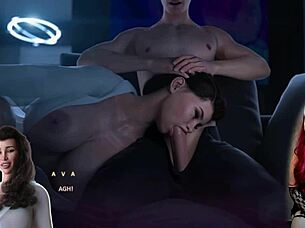 In Apocalust 1, This Busty MILF Is Sucking a Big Cock Deepthroat