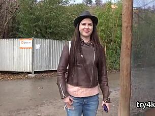 Lovable nympho sucks penis in POV while getting her clit licked and pink slit banged in group hardcore.